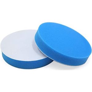XYWHPGV 2 stuks 7 inch dia ronde enkelzijdige polijstspons polijstgereedschap voor auto blauw(9415d 74f2b 698cc 9f1c3 9964b 5604e