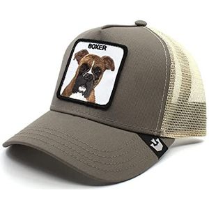 Goorin Bros. Trucker Hat Heren - Mesh Baseball SnapBack Cap - The Farm, De Boxer Olive, one size