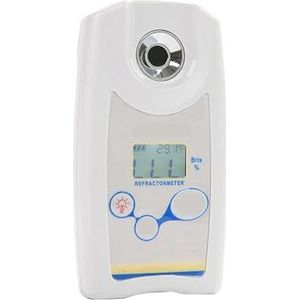 Digitale refractometer, Brix-meter, sacharimeter, densimeter for fruitwijn, bier, alcohol, suikerconcentratietester 0,0-53%(0-53 Brix)