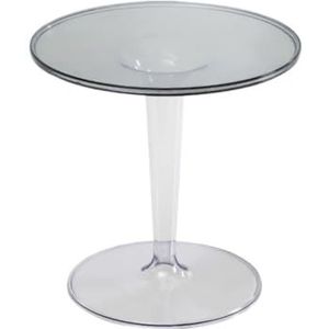 Bijzettafel Woonkamer Eenvoudige Transparante Ins Kleine Salontafel Rond Acryl Kleine Bijzettafel Verplaatsbare Plastic Kleine Ronde Tafel Salontafel Kleine(E)