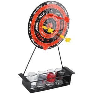 Glazen Drinkspel, Verlicht de Druk Eenvoudig Te Spelen Magnetisch Dart-drinkspel Duurzaam Premium Groepsentertainment voor Bars Hotels KTV-families