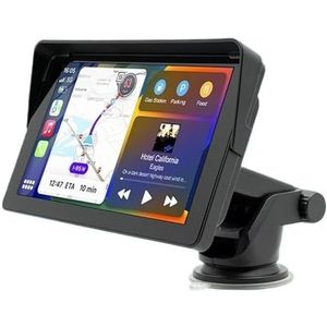Draadloze 7-inch autoradio, multimedia for auto's, CarPlay, Android Auto, GPS-navigatie, achteruitrijcamera, BT AUX for autodisplay(X274-Carpaly)