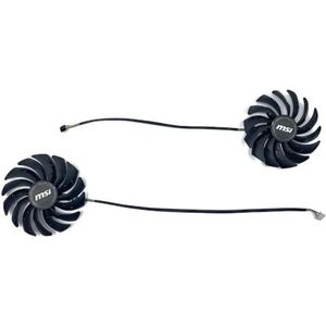Videokaartventilator 95MM PLD10010S12HH voor MSI voor GeForce RTX 3070 3060 3060Ti voor VENTUS 2X OC RTX3060 RTX3070 RTX3060Ti GPU-koelventilator(2PCS)