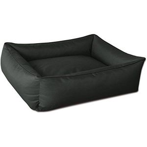 BedDog® hondenmand MAX, vierkant hondenkussen, grote hondenbed, hondensofa, met afneembare hoez, wasbaar, XXXL, antraciet