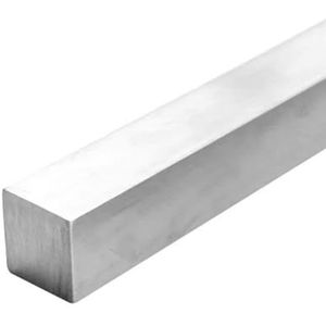 Roestvrijstalen platte staaf, 304 roestvrijstalen vierkante staaf, lengte 100 mm, verschillende maten for doe-het-zelf sleutelvoorraad(3x3mm)