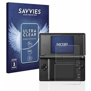 Savvies 6x Schermbeschermer voor Nintendo DS LITE Screen Protector Ultra Transparant