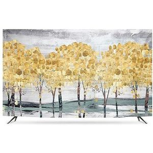 TV Beschermer voor Indoor Flatscreen, TV-hoezen, 32""-86"" binnen-tv-hoes, waterdichte tv-schermbeschermer, LCD/LED-tv-stofhoes, stoffen tv-stof, interieurdecoratie, woonkamer(85/86 in)