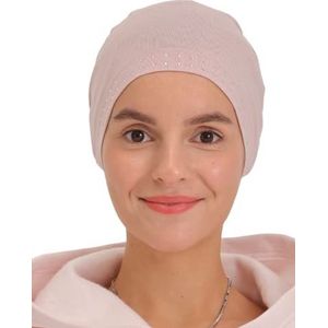 Deresina Versierde Cap (Powder Pink - One Size)
