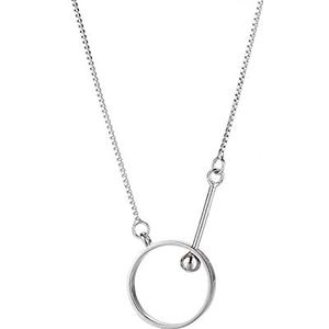 Dames kettingen Boutique hanglamp 925 zilveren cirkel for damescle Cjewelry The for dames
