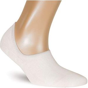 ALL ABOUT SOCKS Onzichtbare sneaker sokken heren 43-46 wit - ANTI-SLIP - HOOGWAARDIGE sneakersokken - Zonder drukkende teennaad (5-pak)