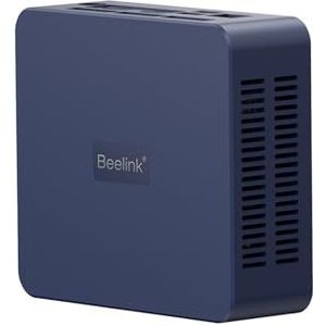 Beelink Mini PC SER3 AMD Ryzen 3 3200U (tot 3,5GHz), 16GB DDR4 2400MT/s 500GB NVMe SSD Mini Computer Windows 11 Pro, Radeon Vega 3 Graphics, 1000Mbps LAN, Dual HDMI 4K Display