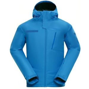 Snowsuit Two-Piece, Outdoor Ski Clothing, Winter Snowboarding Ski Suit, Windproof Ski Suit, for Winter Outdoor Mountain Sports,Blue*1,155cm