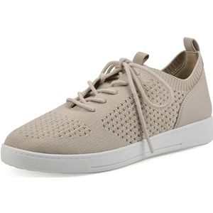 WHITE MOUNTAIN Luxe Sneaker, Taupe Stof, 38.5 EU