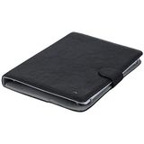 RIVACASE""3012 Aquamarine"" PU Leather Case voor 7 inch tablets, Case Cover met magnetische clip 10.1"" zwart