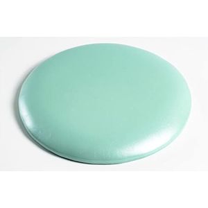 leren eetkamerstoel kussen, Ronde kruk Antislip stoelkussen Leren sponskussens Restaurantkaartstoel Ronde kruk Barkruk Zitkussen Stoelkussen(Baby blue,35cm)