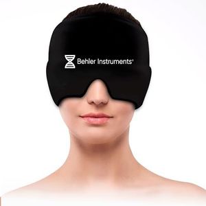 Gel Ice Headache (20 x 19 cm) - Compressietherapie, Verlichting van Migraine en Hoofdpijn - Migraine Relief Cap - Migraine Cap - Warme/koude - Eenvoudig te Gebruiken, Herbruikbaar, Zacht en Flexibel