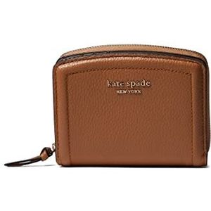 Kate Spade New York Knott Pebbled Leather Small Compact Wallet Bungalow One Size
