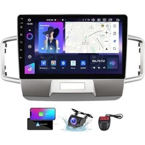 Android 13 Dual Din Car Stereo voor Honda Freed 1 2008-2016 met 9 inch HD Touchscreen Media Player met Carplay Android Auto Bluetooth 4G WiFi GPS-navigatie FM/RDS SWC + achtercamera(NF-7)