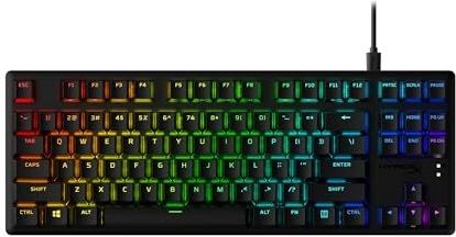 HyperX Alloy Origins Core PBT HX Blue Gaming Keyboard toetsenbord Gamen USB Zwart