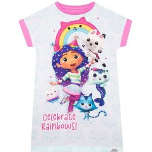 DreamWorks Gabby’s Dollhouse Meisjes Nachtjapon | Gabby Kat Nachtjapon | Meisjes Nachtjaponnen | Blauw 104
