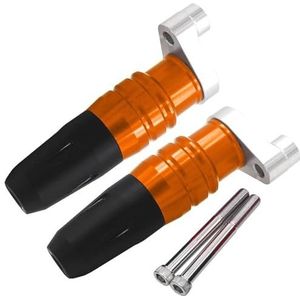 Motorfietsmodificatie Accessoires 2019-2023 Motorfiets Voor- En Achteras En Voorvork Anti-collision Slider Wieldop Voor MT03 MT25 MT 03 MT 25(Orange,C)