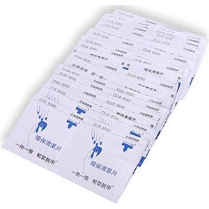 Warm Girl Gellak Prep & Shine Doekjes 100stuks, UV LED Gel Nagels Losweken Lak & Plakkerige Restjes Remover, Reinigt Nagels Pre-Manicure Pedicure en Verwijdert Plaklaag