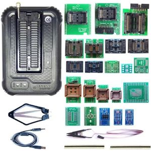 Xgecu TL866II Plus Upgraded Xgecu T48 Programmer 22 Adapter t48 eprom Programmer TL866-3G IC Bios AVR MCU SPI Nor NAND Flash EMMC Clip Socket