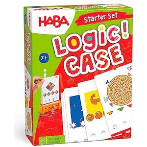 HABA Spel Logic CASE Startersset 7+ - Uitdagend en interactief gezelschapsspel voor kinderen vanaf 7 jaar