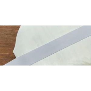 2M 20/25/30/40/50mm Rubberen Band Vouw Over Elastische Band Voor Ondergoed Broek Bh Rubber Kleding Verstelbare Zachte Tailleband Elastisch-Wit-40mm