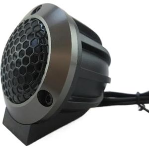 Tweeter auto Tweeters voor auto 2,5-inch luidspreker Instrumentenpaneel Luidspreker Tweeter De aangepaste audio is handig voor kleine auto-audio(Gray)