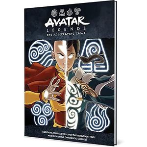 Magpie Games Avatar Legends The Roleplaying Game: Core Book - Hardcore RPG Book, Adventure Across The Four Nations, Full Color, Beoordeeld Iedereen, 3-6 spelers, 2-4 uur looptijd