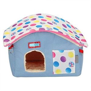TYXL life in the doghouse Pet Cottagetoys Nestpig House Bed kooi for Hamster Animal Muizen Hangmatten Knaagdieren Hamster House