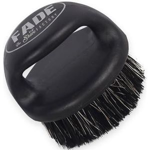 THE SHAVE FACTORY Ring Skin Fade Borstel – Precisie Kappersborstel voor Kappers – Ergonomische Ringgreep – Ideaal voor Blenden, Contouren & Details