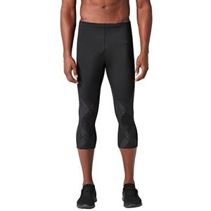 CW-X - Stabilyx 3/4 Compressiebroek - Heren - Zwart - Heup, Rug en Knie Ondersteuning
