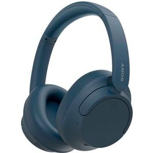 Sony WH-CH720N Ruisonderdrukking Draadloze Bluetooth Hoofdtelefoon - Tot 35 uur batterijduur en Quick Charge - Blauw (Vernieuwd)