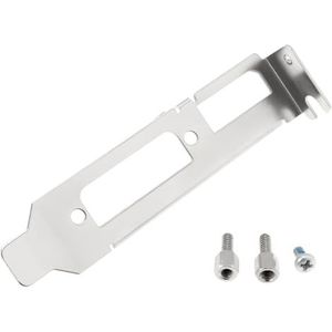 Be In Your Mind Computer Grafische Kaart Halve Hoogte Baffle Beugel Compatibel met Nvidia Quadro Q410 K420 K600 K620