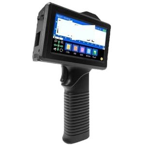 voor Datum Barcode Batchnummer Logo QR-code 1780PLUS 12,7MM draagbare handheld inkjetprinter met snel drogende inkt Tekst QR-barcode Batchnummer Logo Datum Label Coder(With 2 ink)