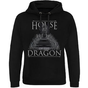 House of the Dragon Officieel gelicenseerd House of the Dragon Epic hoodie (Zwart), Small