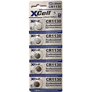 XCell Lithium Knoopcel 1130 CR1130 3V, 5-pack