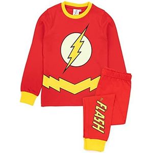 DC Comics The Flash Pyjama's Jongens Kids Glow in the Dark Costume PJ's 5-6 jaar