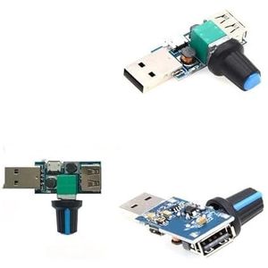 Routerfan DIY PC Koeler TV Doos draadloos koeling stil stil DC 5V USB Power 120mm ventilator 120x25mm 1 1 2 cm w/Schroeven beschermend net (Blade Color : Speed Controller)