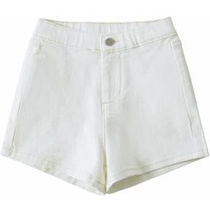 Butt-wrap denim short wh-1533, Abrikoos, XS