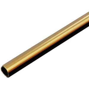 Messing ronde buis, Messing holle metalen buizen for draden en kabels OD 36-55 mm Wand 1-5 mm Lengte 100 mm(50x2x100mm)