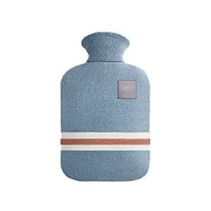 DieffematicRSD Warmwaterkruik Dikke warmwaterkruik winter thermische waterzak draagbare rubberen warmwaterzak gevuld met boiler warmwaterkruik (Color : Blue, Size : 2000ml)
