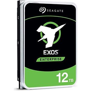 Seagate Exos X16 12 TB 7200 RPM 512e/4 Kn SATA 6 Gb/s 256 MB Cache 3,5-inch enterprise HDD (ST12000NM001G)