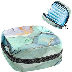 Maandverband Opbergtas,Draagbare maandverband Opbergzak,Multi mooi, Meerkleurig, 4.7x6.6x6.6 in/12x17x17 cm