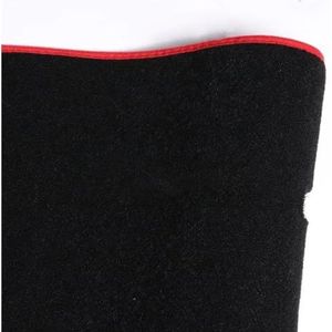 Beschermend kussen Antislipmat Voor In De Auto Dashboardhoes Zonneklep Dashboardbeschermer Tapijtaccessoires Voor HR-V Voor Vezel 2014~2019(Rood,LHD)
