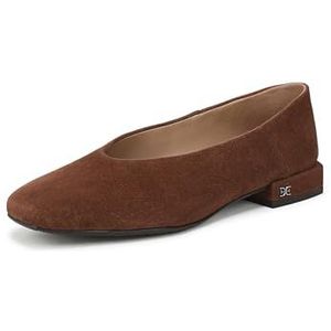 Sam Edelman Kasey Ballet platte pumps voor dames, Donkere Terra Toffee, 35 EU