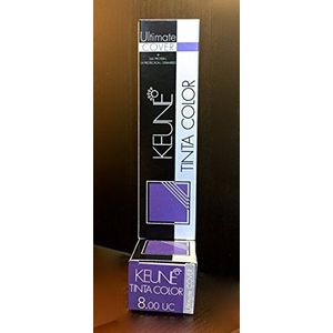 Keune - Tinta Ultimate Cover - 8.00 Light Blonde - 2.1 Oz