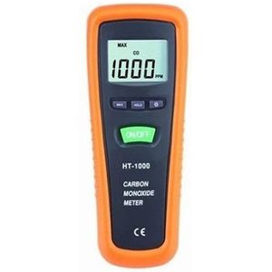 Luchtkwaliteit detectorkit, Koolmonoxidedetector digitale draagbare meter met hoge precisie CO Gas Tester Monitor Gauge Sound Alarm 100 0 ppm
